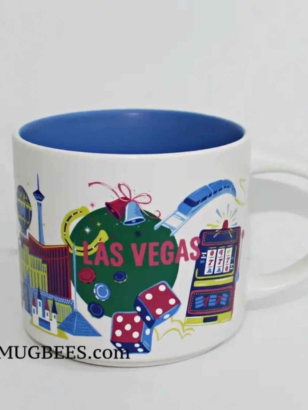 Starbucks Discovery Series Las Vegas Ceramic Coffee Tea Cup Mug 14 oz